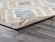 Classic Home Laguna area rug featuring a detailed, textured design in neutral tones, perfect for enhancing living space decor.