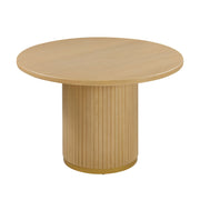 Chelsea - Ash Wood Round Dining Table - R&R Furniture Gallery (Fountain Valley, CA)
