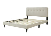 Upholstered Bed Compact With USB - R&R Furniture Gallery (Fountain Valley, CA)