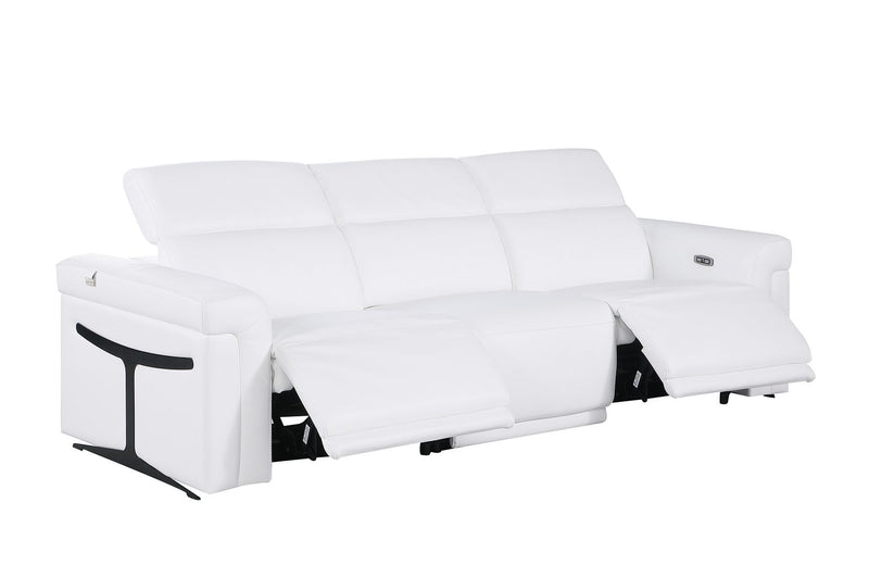 1126 - 6-Piece Modular Power Reclining Sofa, Loveseat & Chair Set In With 5 Power Recliners & Power Headrests