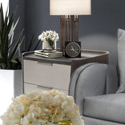 Roxbury Park - Nightstand - Slate - R&R Furniture Gallery (Fountain Valley, CA)