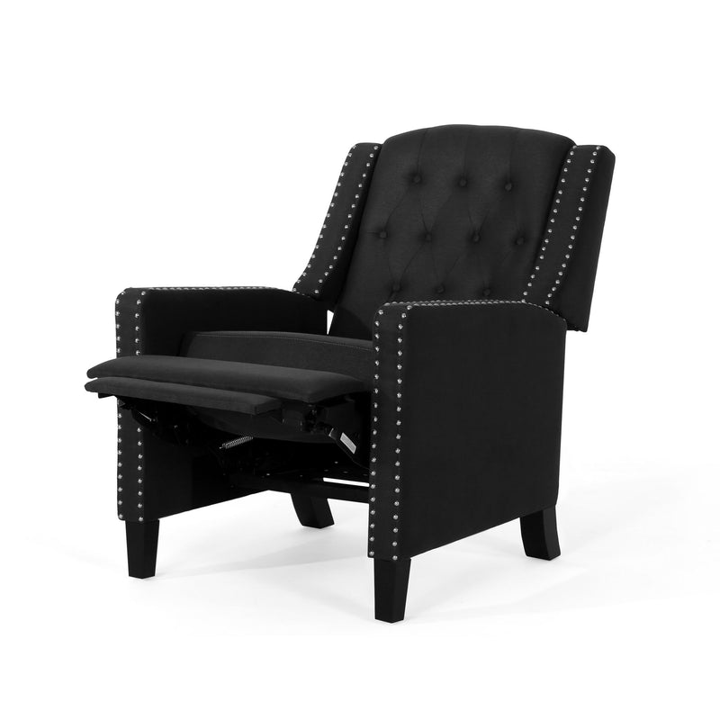 Classic Fabric Push Back Chair - R&R Furniture Gallery (Fountain Valley, CA)