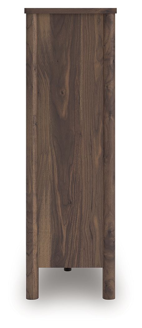 Pamytta - Five Drawer Wide Chest - Brown - R&R Furniture Gallery (Fountain Valley, CA)