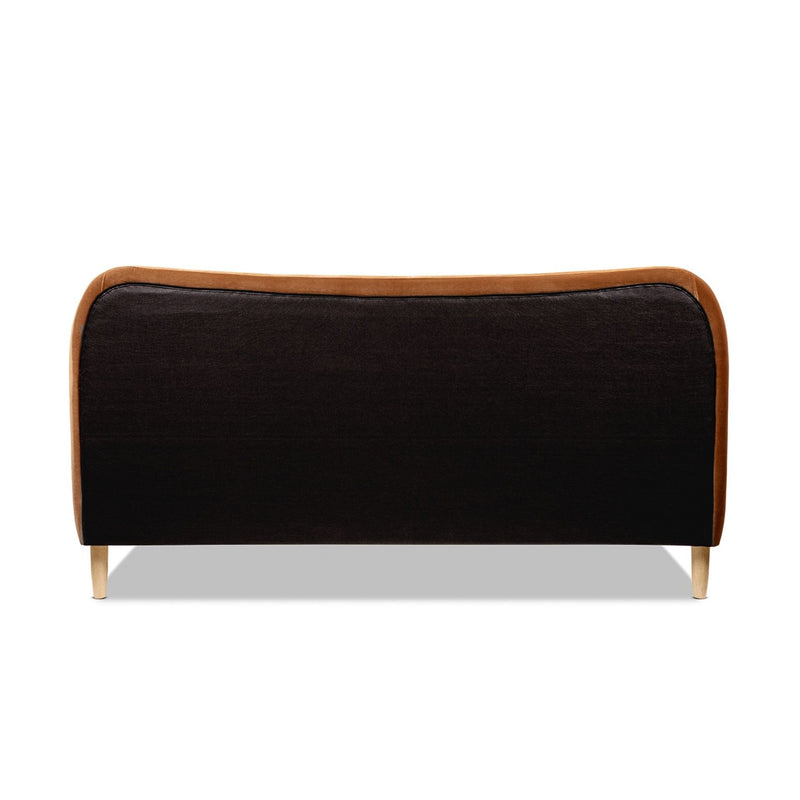 Roman - Curved Headboard Upholstered Platform Bed