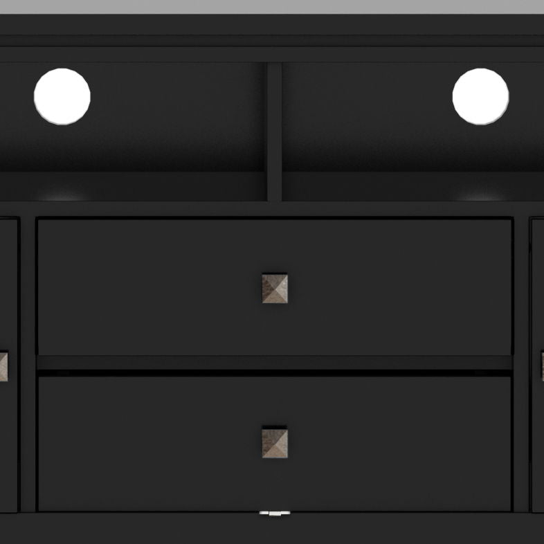 Cosmopolitan - Handcrafted Wide TV Media Stand - R&R Furniture Gallery (Fountain Valley, CA)