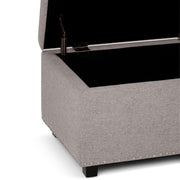 Hamilton - Upholstered Storage Ottoman - R&R Furniture Gallery (Fountain Valley, CA)