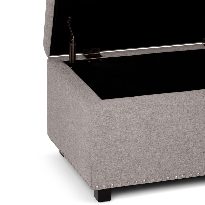 Hamilton - Upholstered Storage Ottoman - R&R Furniture Gallery (Fountain Valley, CA)