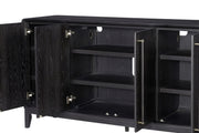 Ample Storage Server - Peppercorn - R&R Furniture Gallery (Fountain Valley, CA)