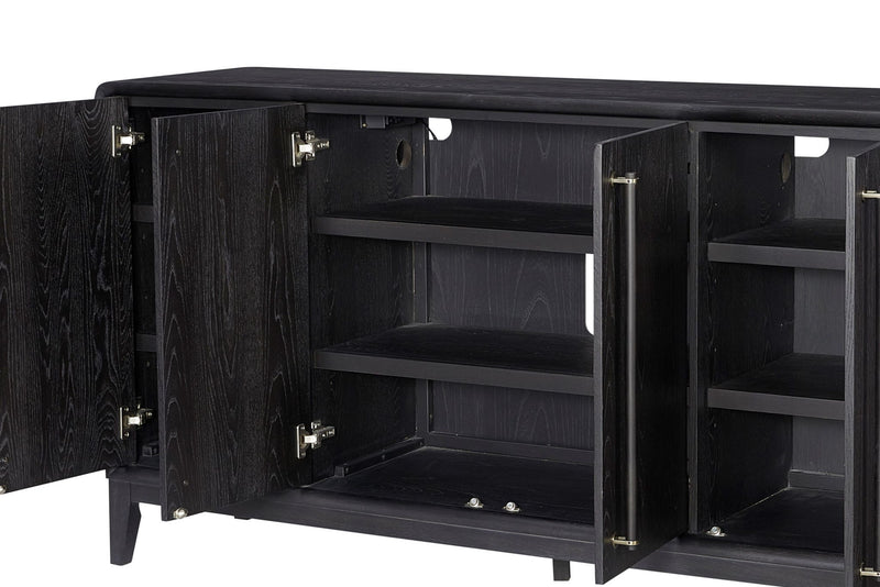 Ample Storage Server - Peppercorn - R&R Furniture Gallery (Fountain Valley, CA)