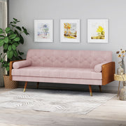 Aidan - Mid Century Modern Tufted Fabric Sofa - R&R Furniture Gallery (Fountain Valley, CA)