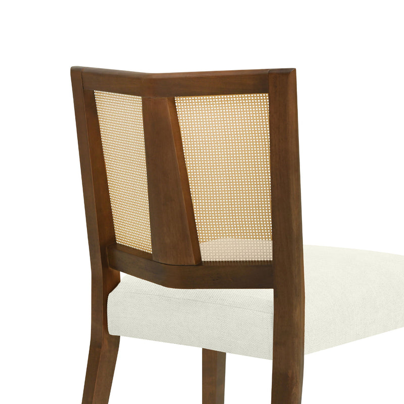 Mid Century Rattan Dining Chair Without Arms Set - R&R Furniture Gallery (Fountain Valley, CA)