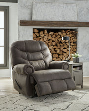 Camera Time - Zero Wall Recliner - Gunmetal - R&R Furniture Gallery (Fountain Valley, CA)