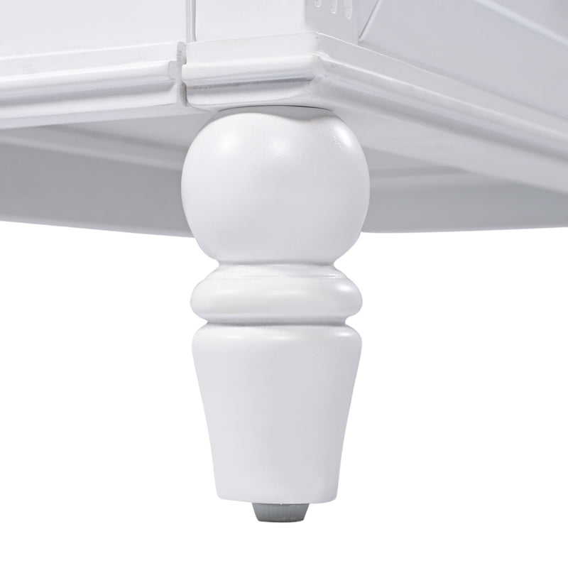 30" Bathroom Vanity With Sink, 3 Drawers, Adjustable Feet - R&R Furniture Gallery (Fountain Valley, CA)