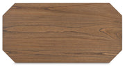 Landocken - Occasional Table Set (Set of 3) - Brown / Blue - R&R Furniture Gallery (Fountain Valley, CA)
