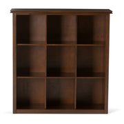 Simpli-Home Artisan Cube Storage Organizer with multiple compartments for versatile home or office organization.