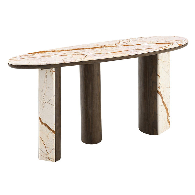 Haidar - Table With Marble Top - R&R Furniture Gallery (Fountain Valley, CA)