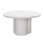 Elika - Faux Plaster Round Dining Table - R&R Furniture Gallery (Fountain Valley, CA)
