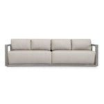 Remsen - Outdoor Large Sofa - Weathered Gray / Dove