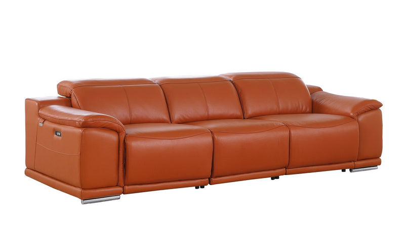 9762 - 7-Piece Modular Power Reclining Sofa, Loveseat And Chair Set With 5 Power Recliners In
