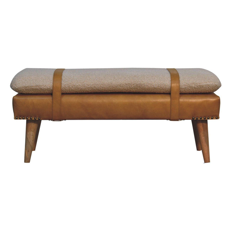 Buffalo - Hide Bench - R&R Furniture Gallery (Fountain Valley, CA)