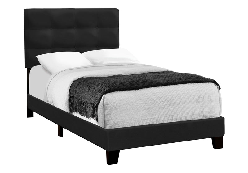 Bed, Upholstered, Frame Only, Transitional - R&R Furniture Gallery (Fountain Valley, CA)