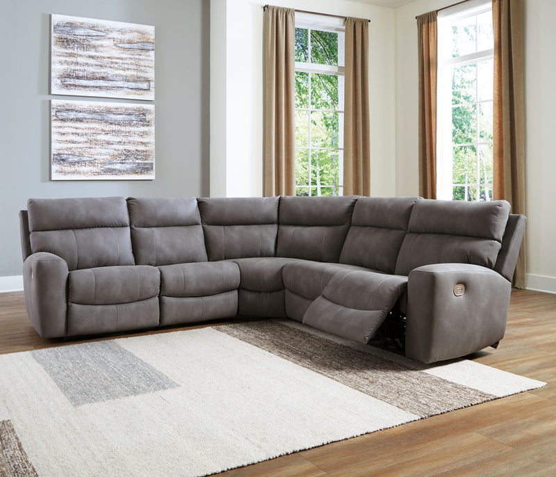 Next-Gen Durapella - Reclining Sectional - R&R Furniture Gallery (Fountain Valley, CA)