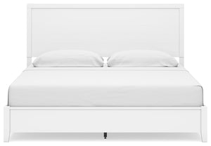 Binterglen - King Panel Bed - White