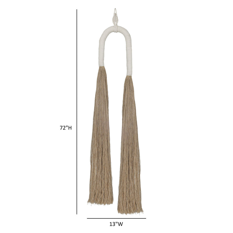 Pasha - Large Wall Decor - Natural - R&R Furniture Gallery (Fountain Valley, CA)