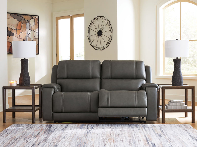 5Z - Pittson - Power Reclining Sectional - R&R Furniture Gallery (Fountain Valley, CA)