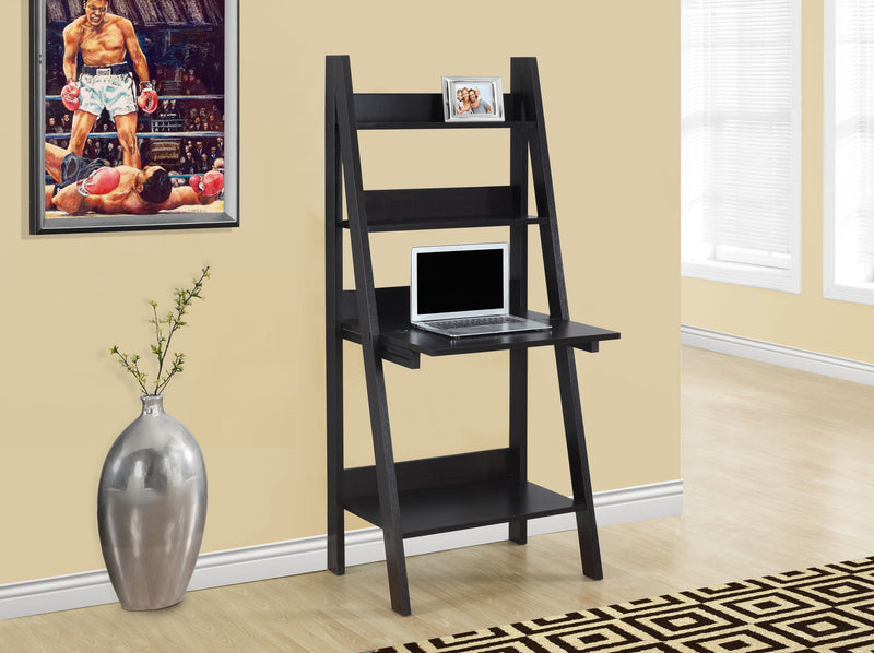 Computer Desk For Home Office, Laptop, Leaning, Storage Shelves - R&R Furniture Gallery (Fountain Valley, CA)