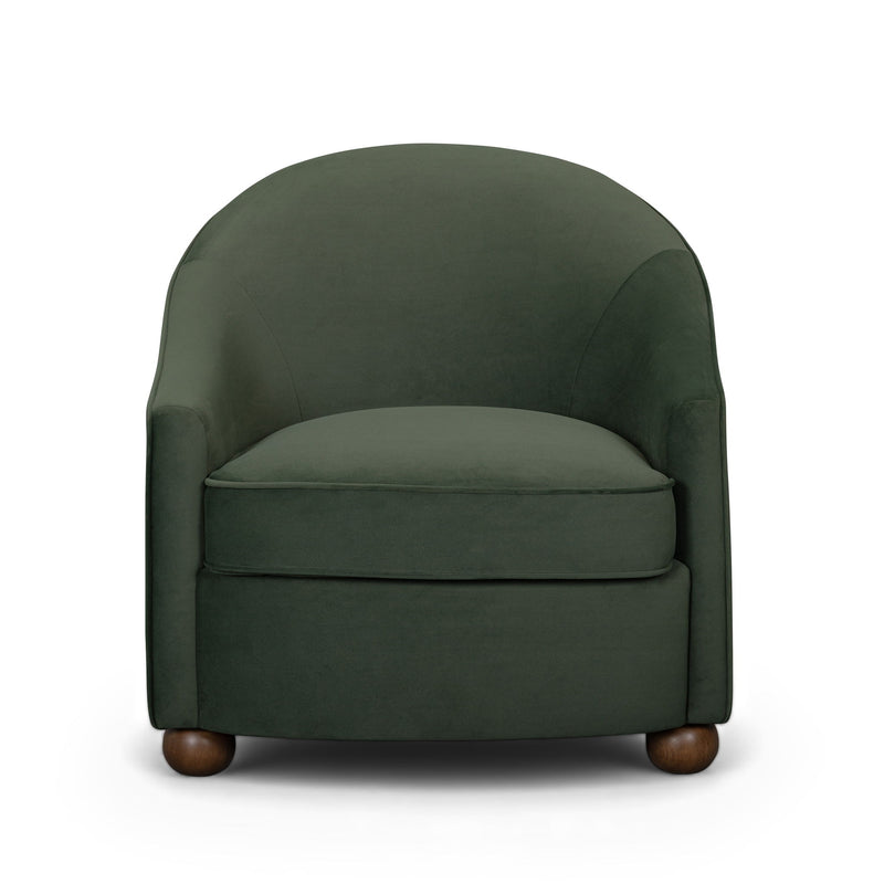 Cettie - Performance Velvet Accent Chair - R&R Furniture Gallery (Fountain Valley, CA)