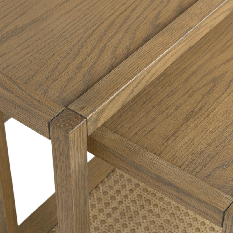 Devin - Solid Wood Nesting Accent Tables - R&R Furniture Gallery (Fountain Valley, CA)