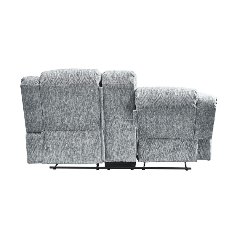 Stonic - Console Reclining Loveseat - R&R Furniture Gallery (Fountain Valley, CA)