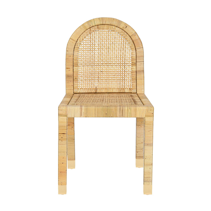 Amara - Arched Dining Chair - Cream - R&R Furniture Gallery (Fountain Valley, CA)