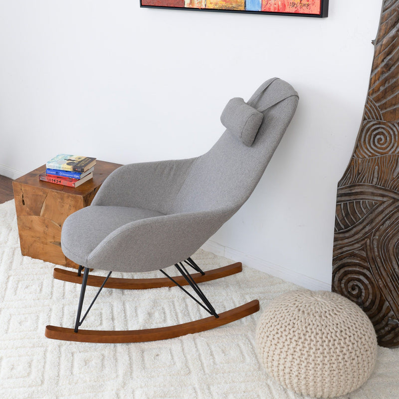Chloe - Mid Century Modern Rocker Livingroom And Bedroom Chair - R&R Furniture Gallery (Fountain Valley, CA)