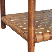 Regency - Woven Console Table With 2 Drawers - Brown - R&R Furniture Gallery (Fountain Valley, CA)