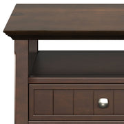 Acadian - Coffee Table With Drawer - Brown - R&R Furniture Gallery (Fountain Valley, CA)