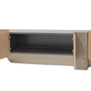 Bristol Point - Media Cabinet - Saddle Brown - R&R Furniture Gallery (Fountain Valley, CA)