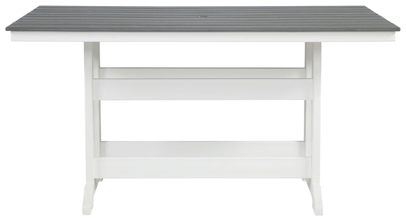 Transville - Counter Table W/Umb Opt - R&R Furniture Gallery (Fountain Valley, CA)