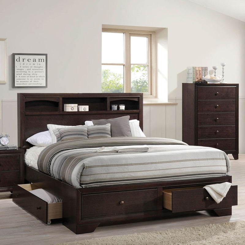 Madison II - Bed w/Storage - R&R Furniture Gallery (Fountain Valley, CA)