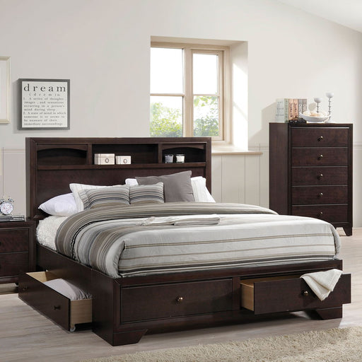 Madison II - Bed w/Storage - R&R Furniture Gallery (Fountain Valley, CA)