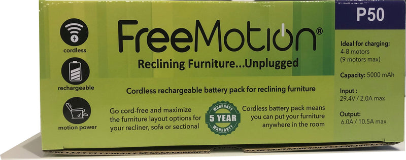 Freemotion - Battery 5000 mAh - Black - R&R Furniture Gallery (Fountain Valley, CA)