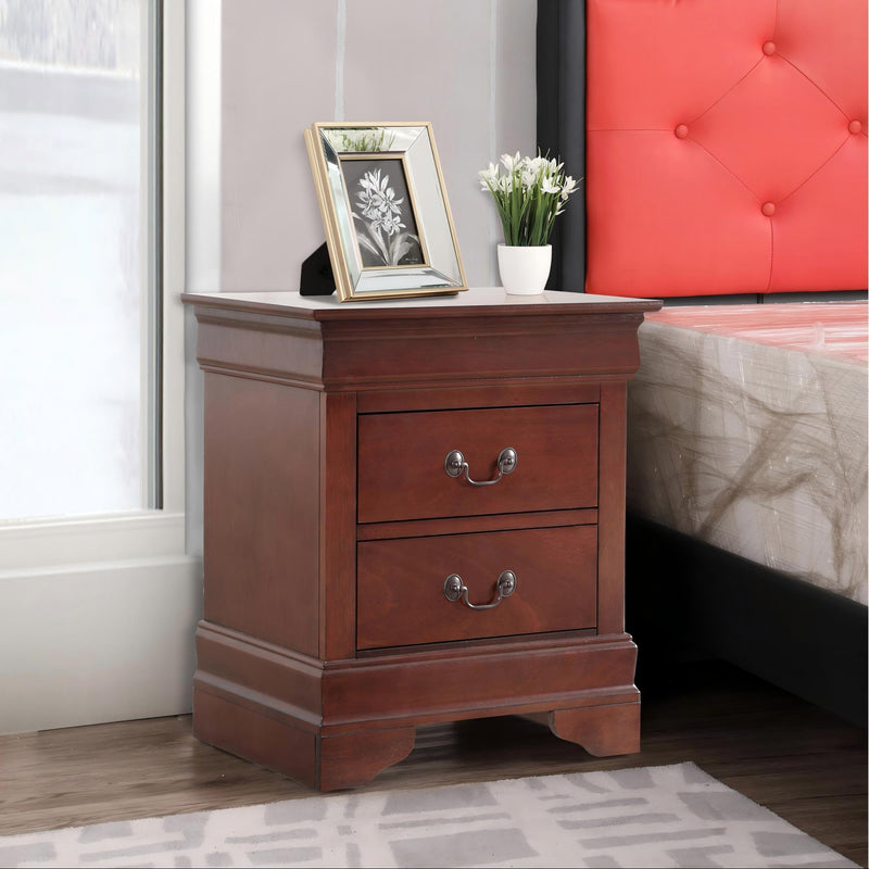 Traditional Style Design Nightstand - R&R Furniture Gallery (Fountain Valley, CA)
