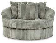 Lindyn - Oversized Swivel Accent Chair - R&R Furniture Gallery (Fountain Valley, CA)