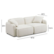 Travie - Modular Loveseat - R&R Furniture Gallery (Fountain Valley, CA)