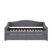 Upholstered Daybed With Light And Trundle - R&R Furniture Gallery (Fountain Valley, CA)