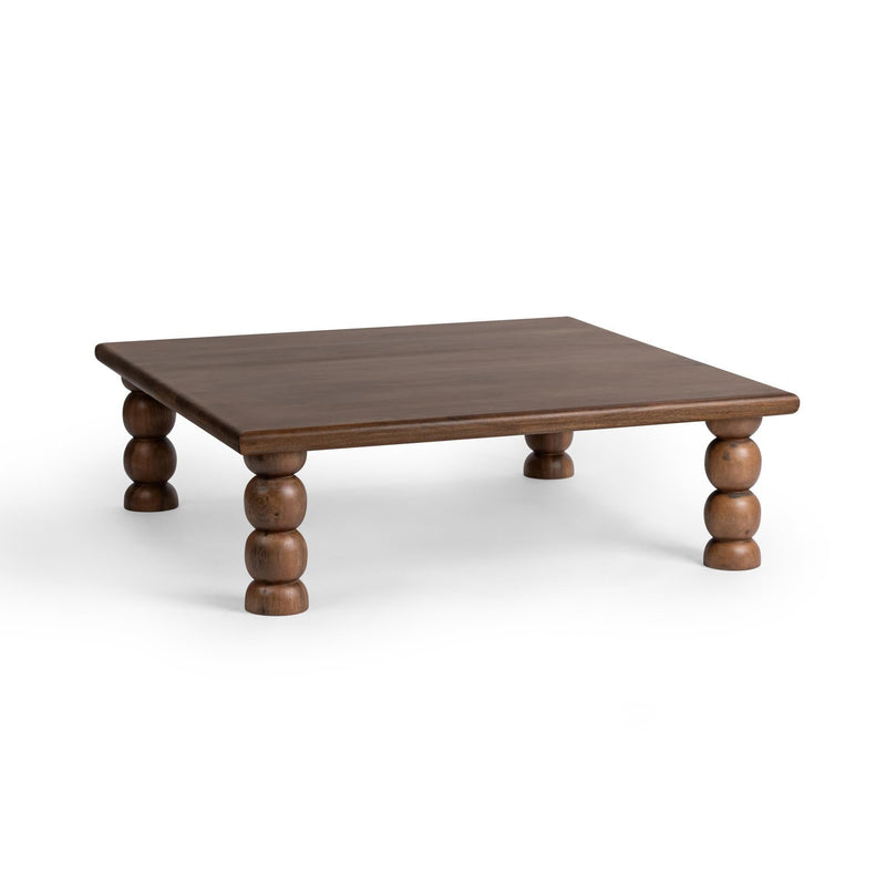 Adir - Square Coffee Table - Tundra Brown - R&R Furniture Gallery (Fountain Valley, CA)