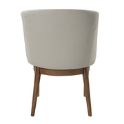 Harvey - Side Chair (Set of 2) - Synthetic Leather & Walnut - R&R Furniture Gallery (Fountain Valley, CA)