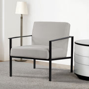 Millie - Stationary Accent Chair - Off White - R&R Furniture Gallery (Fountain Valley, CA)
