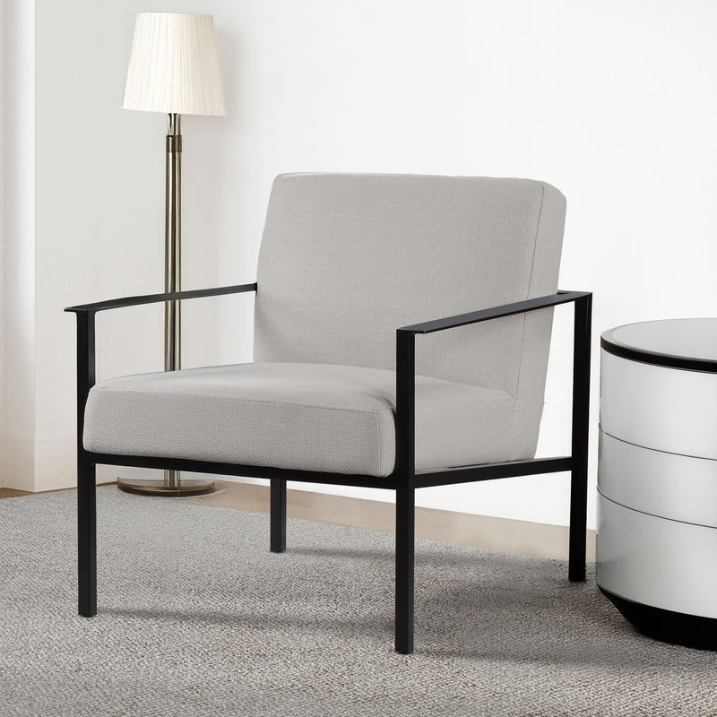 Millie - Stationary Accent Chair - Off White - R&R Furniture Gallery (Fountain Valley, CA)
